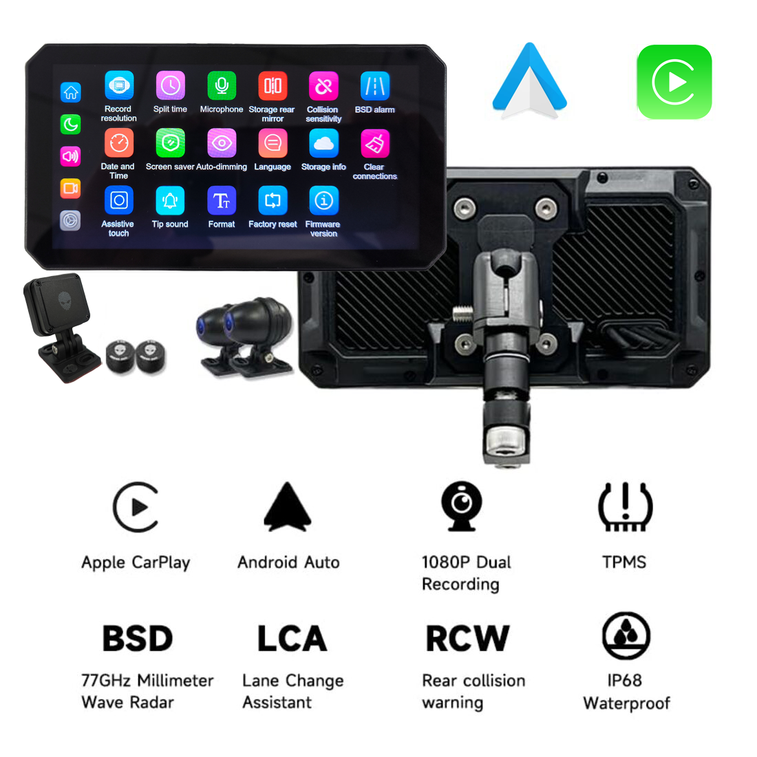 M2 Pro Motorcycle CarPlay - Image 4