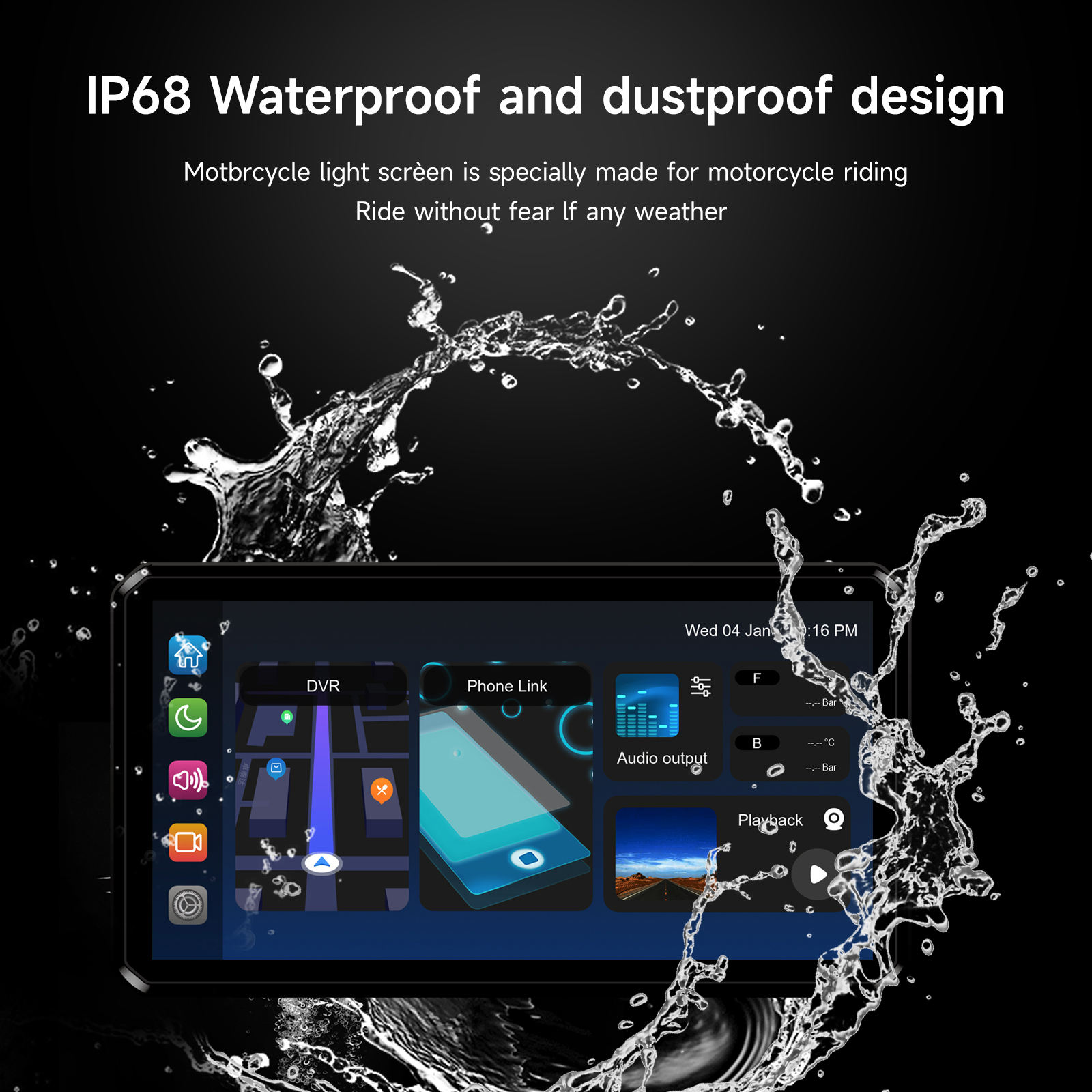 M2 Pro Motorcycle CarPlay - Image 2