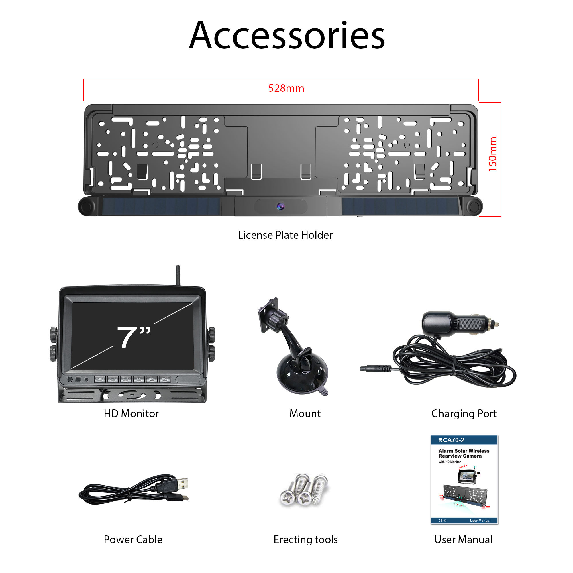 Truck Wireless Monitor K8 - Image 3